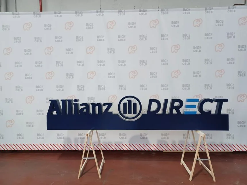 Photocall corporativo para Allianz Direct.