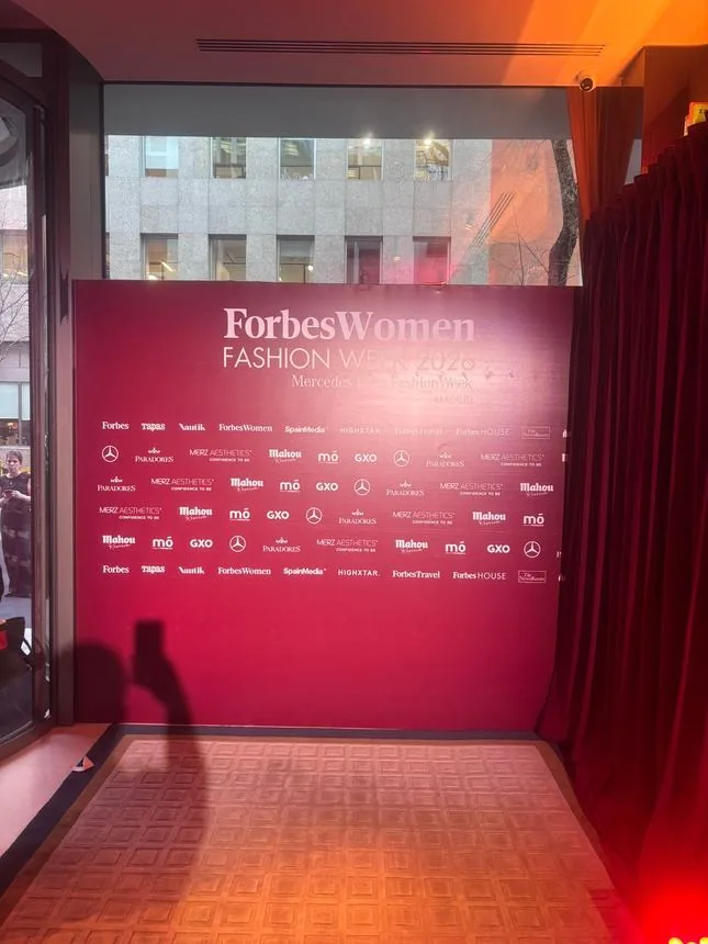 Photocall de gran formato para el evento ForbesWomen Fashion.