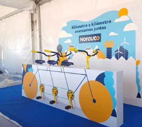 Decorado de activación de marca de Norauto por Digital Gold