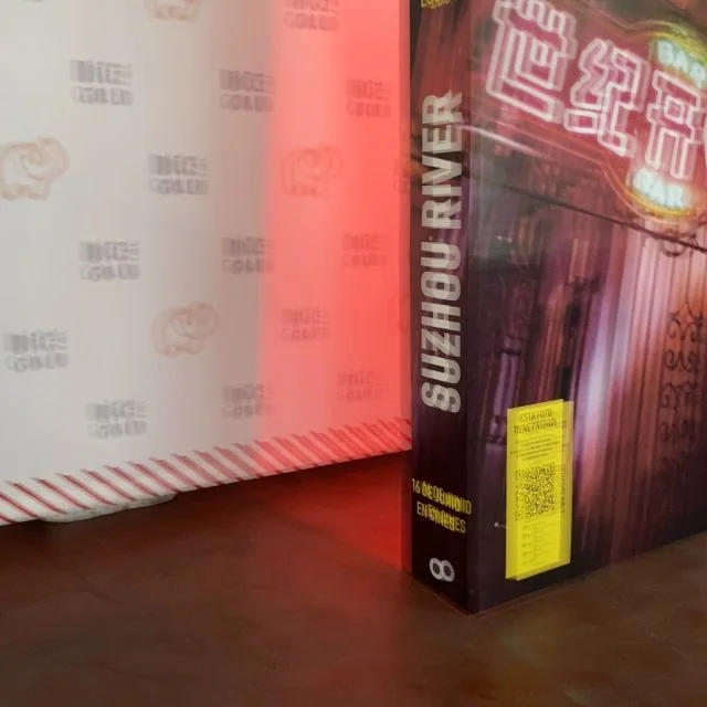 Instalación gráfica de cine Suzhou River por Digital Gold
