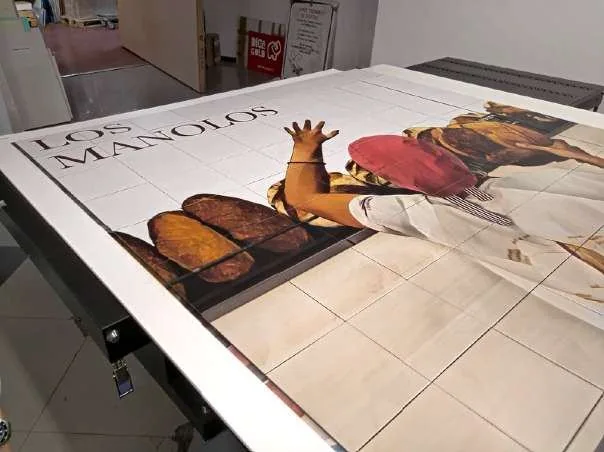 Impresión digital directa sobre soporte rígido en plancha de gran formato en Digital Gold